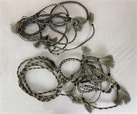 Antique Woven Horsehair Leads