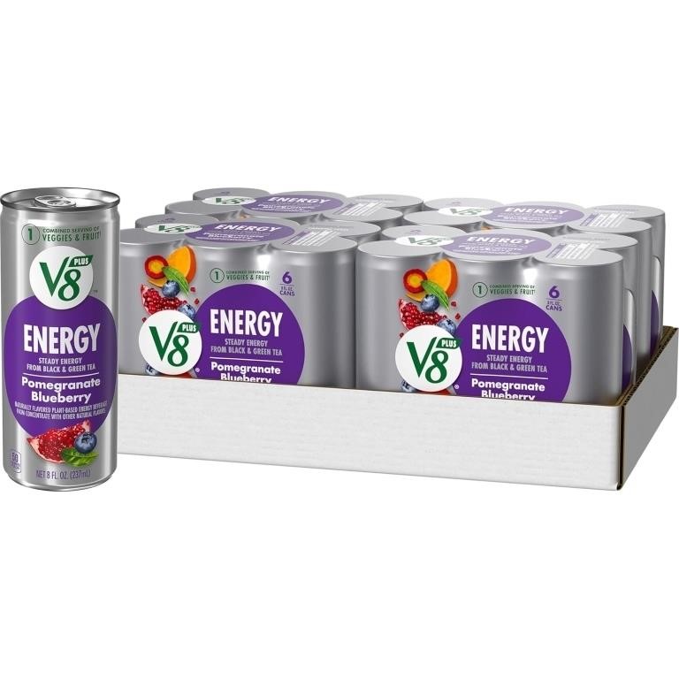 V8 +ENERGY Pomegranate Blueberry Energy Drink