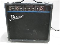 7"x 13"x 12" Prime Guitar Amplifier Powered On