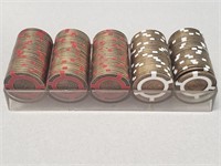 114 WSOP Metal Chips From Horseshoe Casino