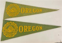 Vintage 1950’s Univ. Oregon Felt Pennant