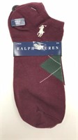 New 2pk Ralph Lauren Ankle Socks