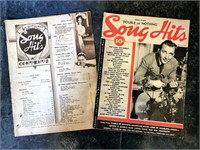 2 revues "Song Hits" 1937