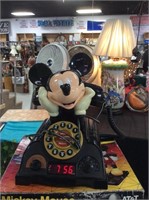 Mickey Mouse clock radio phone