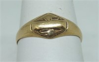 UNMARKED GOLD RING