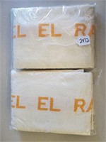 2 El-Rancho Casino Towels in Plastic.