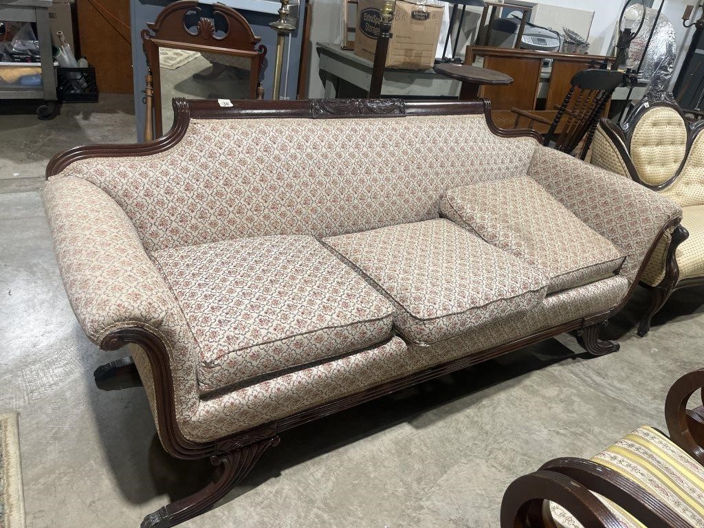 Victorian love seat