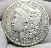 1902-S Morgan Silver Dollar