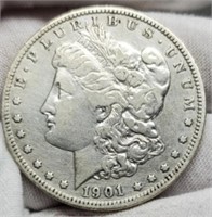 1901-O Morgan Silver Dollar