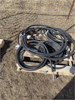 Various lengths and size of electrical wire and