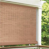Radiance PVC Roll-up Outdoor Cordless Brown 1/4  P