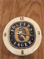 Fosters beer clock