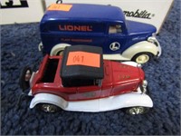 LIONEL DIECAST TRUCK & CAR