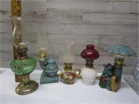 MINIATURE OIL LAMPS