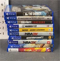 EMPTY Playstation 4 Video Games CASES