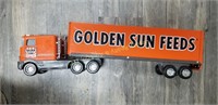 Golden Sun Feeds tractor trailer 1/32 scale model