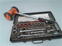 DuraCraft 1/2 inch socket set and Keson rolling