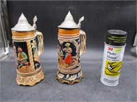 Beer Steins & Photo Mount Spray Adhesive