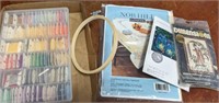 CROSS STITCH KITS AND FLOSS INCLUDING BUCILLA
