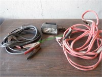Jumper Cables & 12V Light
