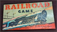 Vintage Milton Bradley Railroad Game 1940