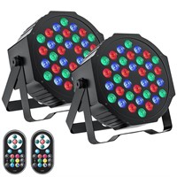 U`King LED Par Lights DJ Stage Light Corded RGB 36