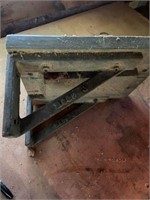 CAST IRON BRACKET WOOD SHELF