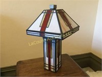 stained glass table lamp beautiful working