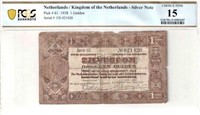 Netherlands 1 Gulden 1938 PCGS 15 Choice F.NZ8