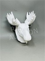 ceramic moose wall mount - 10" tall