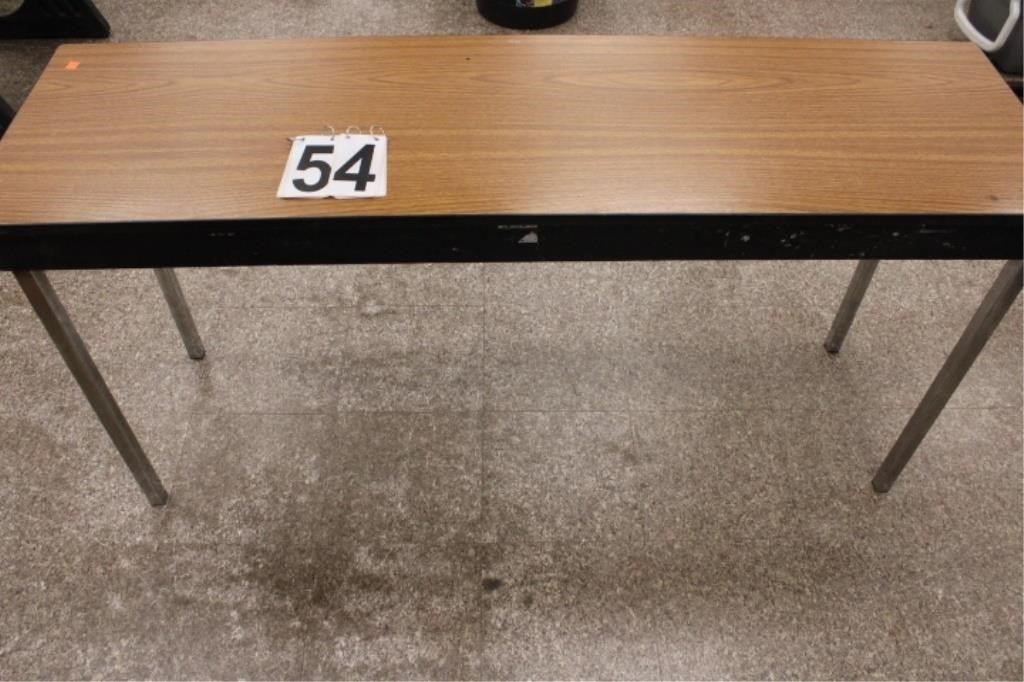 Folding Table 29"T X 60"W X 18"D