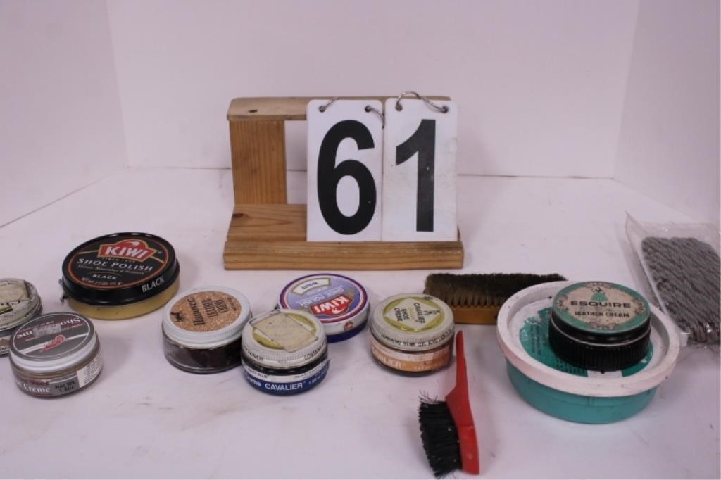 Assorted Boot Polish No Ship