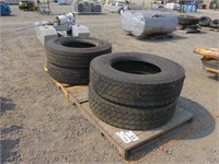 (4) Assorted Tires