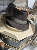 DOBBS HAT AND BOX