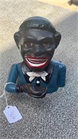 Jolly Boy Cast Iron Mechanical Bank