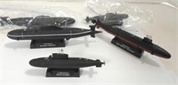 (5) EASY MODEL SUBMARINES 1/700