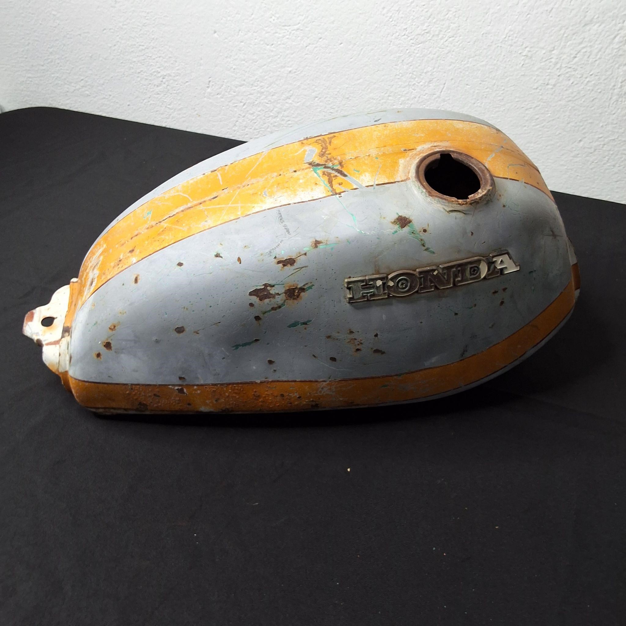 VINTAGE MOTORCYCLE GAS TANKS-COVERS AND MORE