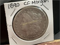 1890 CARSON CITY MORGAN SILVER DOLLAR