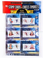 NHL Limited Edition Stamp Cards - Gretzky, Orr, Ho