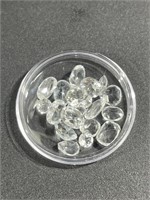 13 CTS White Topaz Gemstones