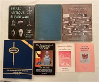 7 Silverware and Glass Collectors Guide Books