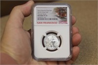 NGC Graded 2018 - S Silver Quarter