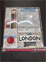 London Keepsake Coloring kit set