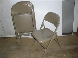 (5) Folding Chairs