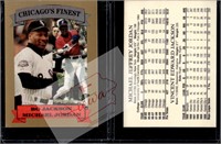 M Jordan Bo Jackson Chicago's Finest promo card