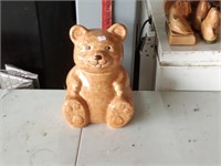 Avon bear cookie jar