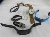 9 ASSORTED WRIST WATCHES