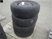 4 Good Year winter tires on 5 hole rims 215/70R15