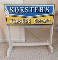 Vintage Koesters Fresher Bread double sided