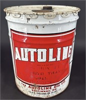 Antique Autoline 5 Gal Oil Can